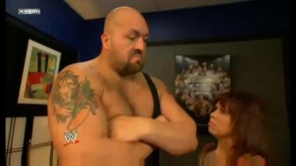 Wwe 500th Ep. Of Smack Down Vickie & Big Show [ Backstage ]
