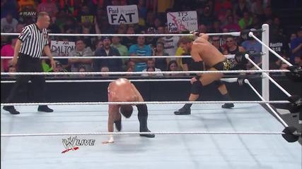 Cm Punk vs. Curtis Axel_ Raw, August 5, 2013-1