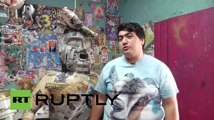 Мексико: Доналд Тръмп превърнат в пинята след обидата му към мексиканците