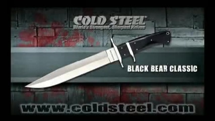 нож Black Bear Classic Cold Steel демонстрация
