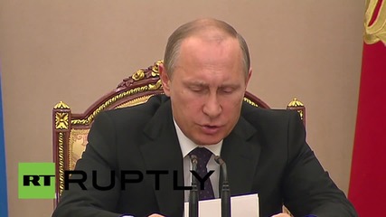 Russia: Putin discusses Russia's arms trade stategies