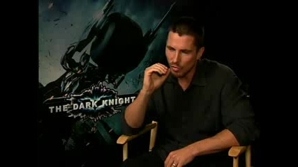 Christian Bale Interview For The Dark Knig