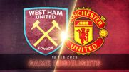 West Ham United vs. Manchester United - Condensed Game