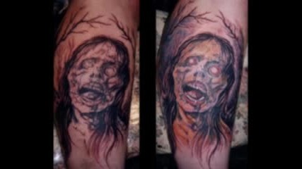 Tattoo Walking Dead Zombie 