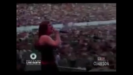 Kelly Clarkson Since You ve Been Gone Live Earth New York 2007