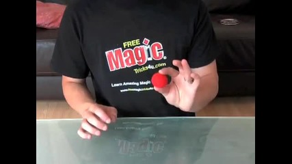 Спонг трикове с изложена магическа топка 