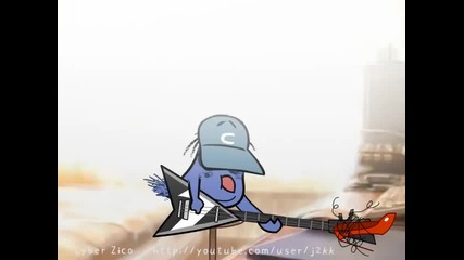 Crazy Bird - Canon Rock Performance of Funtwo