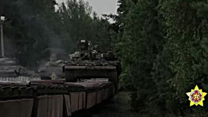 Военното министерство в Минск: Беларус разполага танкове по границата си с Украйна