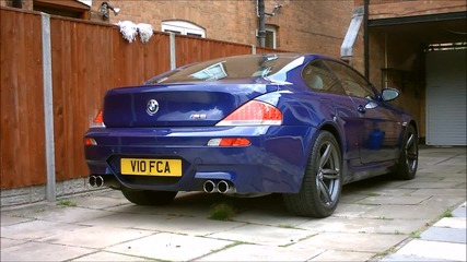 Bmw M6 Start up ( високо качество 1080p )