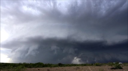 Time lapse - тежка буря в Сащ