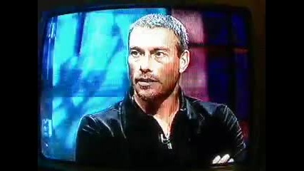 Звездата Жан - Клод Ван Дам в телевизионно предаване през 1998 год. - част 1/2