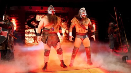 An army of Vikings join The War Raiders' epic march to the ring: NXT TakeOver: Phoenix (WWE Network Exclusive)