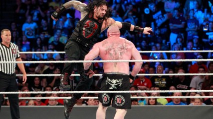 Brock Lesnar vs. Roman Reigns vs. Samoa Joe vs. Braun Strowman - Universal Championship Fatal 4-Way Match: SummerSlam 20