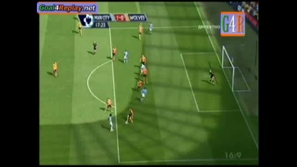 Manchester City - Wolves 1 - 0 (1 - 0,  22 8 2009)