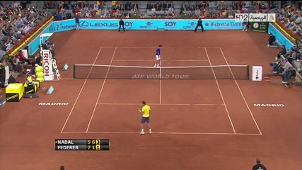 Nadal vs Federer - Madrid 2011