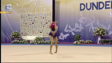 Невяна Владинова - топка - финал - Световна купа по художествена гимнастика - София 2015