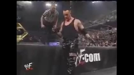 Wwf No Way Out 2002 The Undertaker vs. The Rock (1/2)