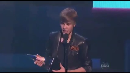 Justin Bieber agli American Music Awards 2010 (amas) 