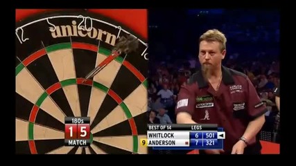 Simon Whitlock vs Gary Anderson - Week 11 - 2011 Premier