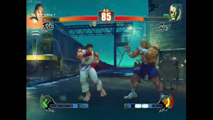 Ryu vs. Sagat (street Fighter Iv) !!!