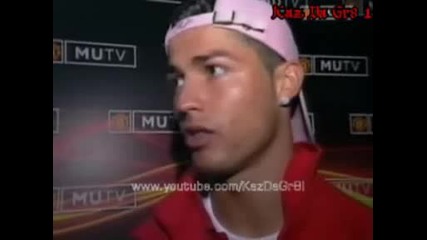 Cristano Ronaldo Interview - 25/04/09