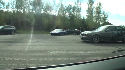 Бмв м5 наказва Ферари