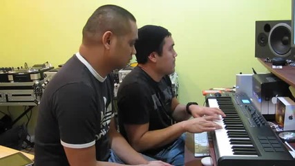 Jump Smokers Behind the Scenes of Mariah Carey Holiday Mashup! 