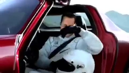 Шумахер в реклама на Mercedes Sls Amg.mp4