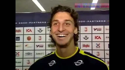 Ибрахимович понякога е забавен ! ;d 