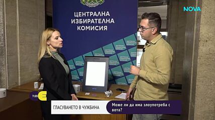 Как се гласува на машина