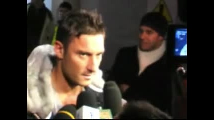 Totti Dopo Roma - Torino 4 A 0 - 200 Gol Dedicati Ad Angelo - S