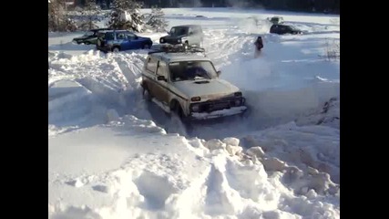 Луда Лада Нива 4x4 