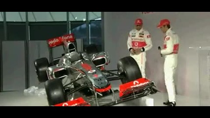 Представяне на болида за 2010 на Mclaren Mercedes - Mp4 - 25