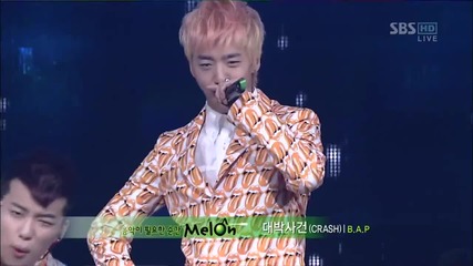 B. A. P - Crash (02.09.12) Inkigayo