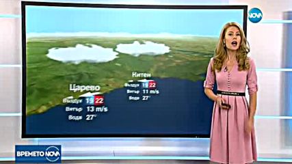 Прогноза за времето (22.08.2017 - обедна емисия)