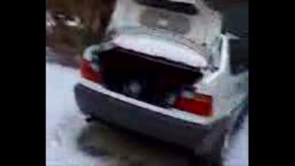 my subs in my bmw 318i