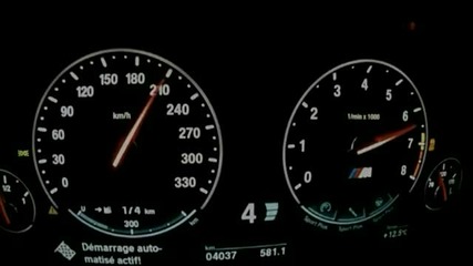 E 63 Amg 0-300 km h