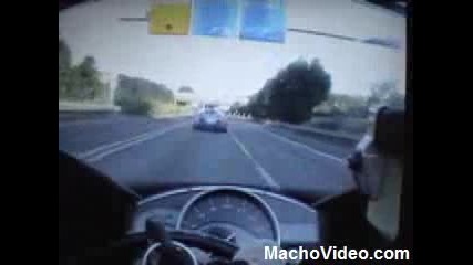 Bugatti Veyron Vs. Yamaha R1 Racing Down M