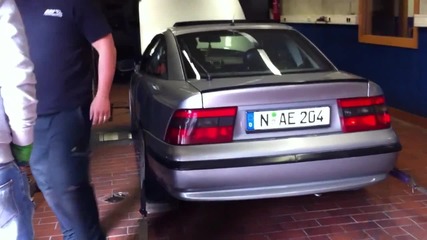 Opel Calibra turbo - dyno