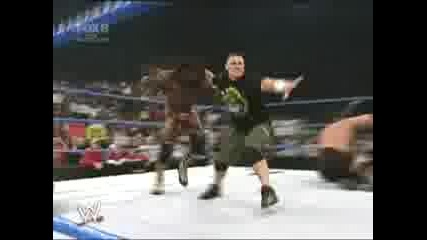 Wwe Batista And Cena Се Развихрят