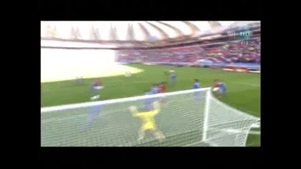 12.06.2010 - Световно Първенство - Република Корея 1 - 0 Гърция гол на Ли Джун Со 