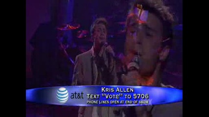 American Idol 2009 - Kris Allen - Falling Slowly