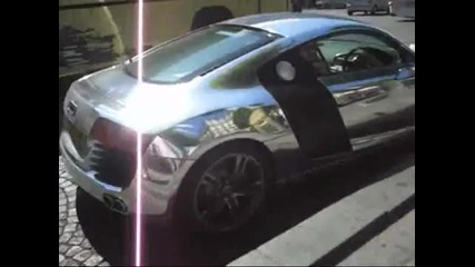 Хромирано Audi R8 