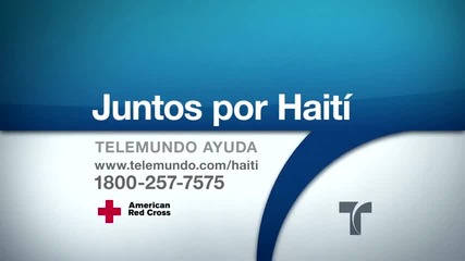 Карлос Понсе - Заедно за Хаити|подкрепата на Телемундо 