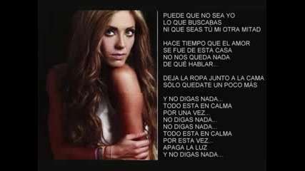 no digas nada karaoke