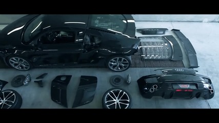 Пробуждане на звяра: Бруталнoто Audi R8 V8 Gtr Twin Supercharged Tuned