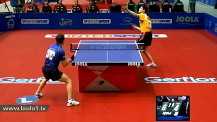 Тенис на маса: Dmitrij Ovtcharov - Kalinikos Kreanga