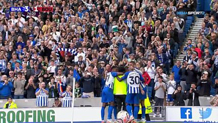 Brighton and Hove Albion with a Goal vs. Bournemouth