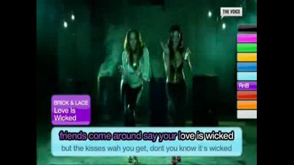 ~killer Karaoke~| - Brick & Lace - Love Is Wicked - .wmv