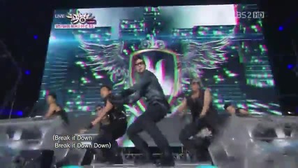 Kim Hyun Joong - Break Down ~ Music Bank (01.07.11)